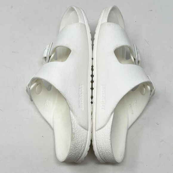 Birkenstock Arizona Essentials Girls White Slides Size 30 Toddler 12 - Picture 6 of 8